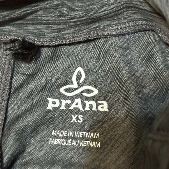 Prana Zandra Funnel Neck Crop Long Sleeve Top, Size XS, Excellent Condition - Picture 7 of 8